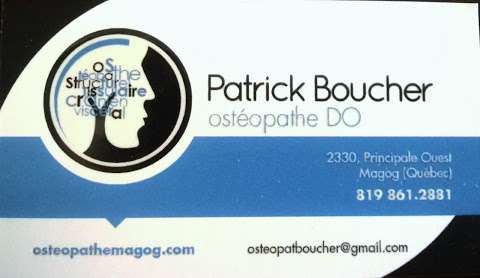 Patrick Boucher ostéopathe DO